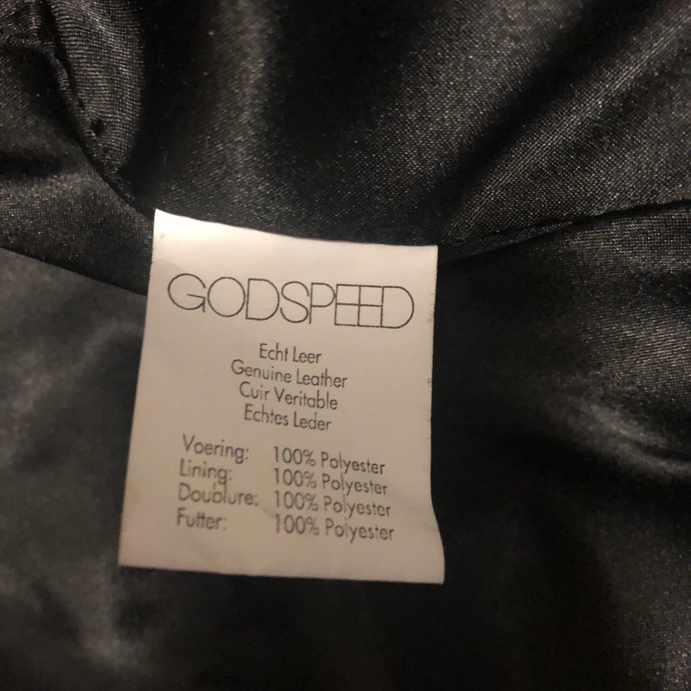 Godspeed Women Leather Moto Jacket - Picture 4 of 9